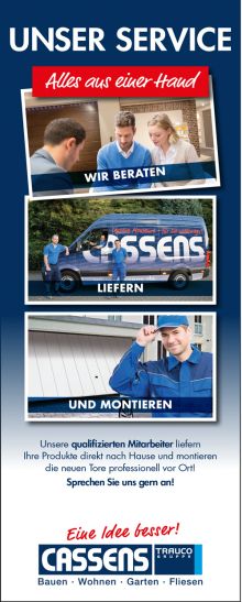 Serviceleistungen rund um Tore: Einbau von Toren